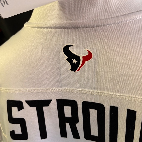 New mens medium authentic Nike Houston Texans CJ Stroud football jersey - Picture 6 of 7